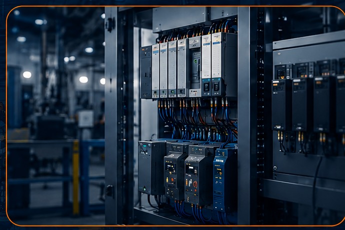 Industrial control panel and automation equipment